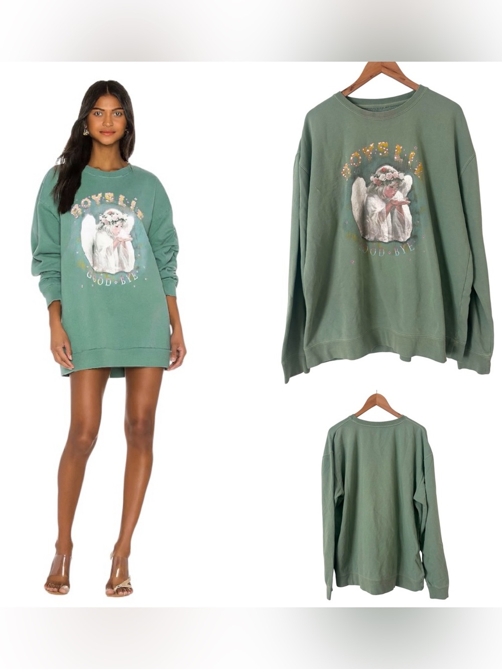 Boys Lie “Goodbye” Crewneck Sweatshirt